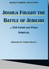 Joshua Fought the Battle of Jericho SSA choral sheet music cover